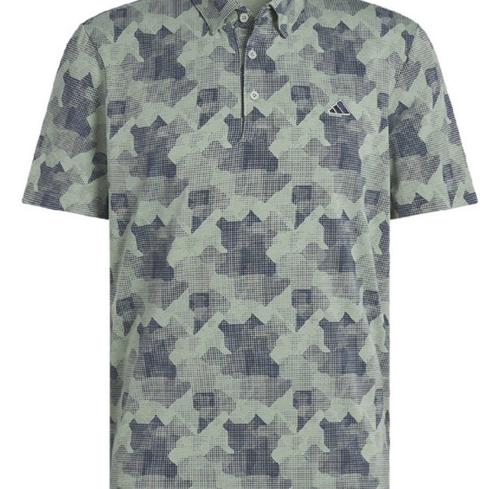 Men’s Adidas Golf Go To Printed Polo Shirt Medium MSRP $75 - Picture 5 of 7